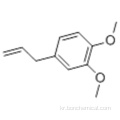 벤젠, 1,2- 디메 톡시 -4- (2- 프로 펜 -1- 일)-CAS 93-15-2